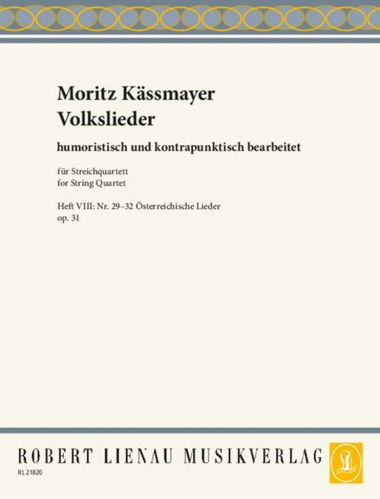 Volkslieder 8: Österreichische Lieder Heft 8